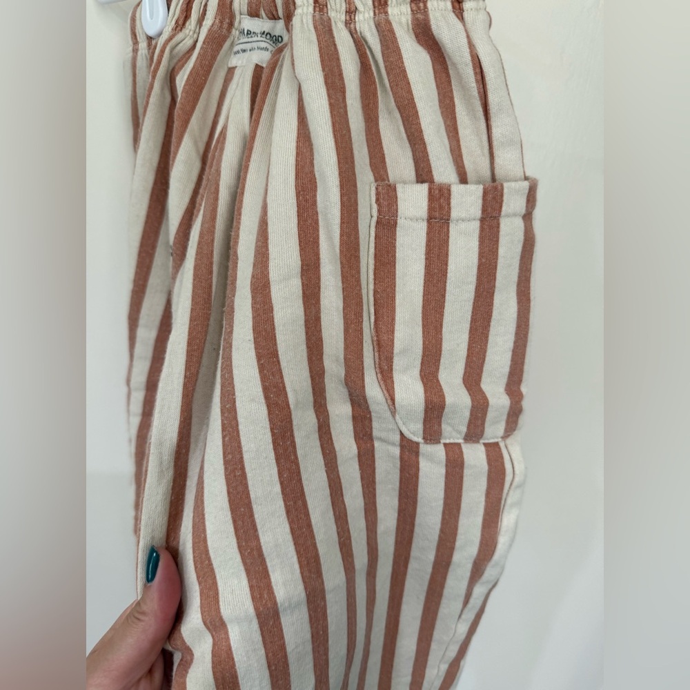 Zara HTF Striped Brown/Cream Pants (#1) 3-4 Years *VERY PLAY* - Picture 11 of 14